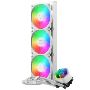 Refrigerador Líquido para CPU Cooler Master MasterLiquid 360 Core II, Water Cooler, Blanco