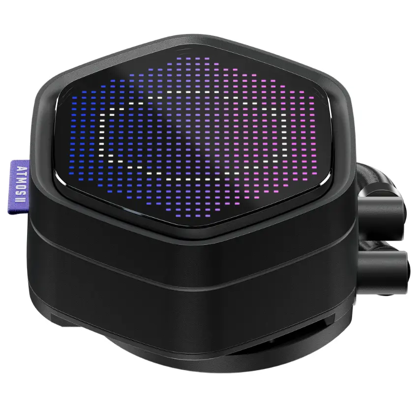 Refrigerador Líquido para CPU Cooler Master MasterLiquid Atmos II 240 Pixel LED, Water Cooler, Negro