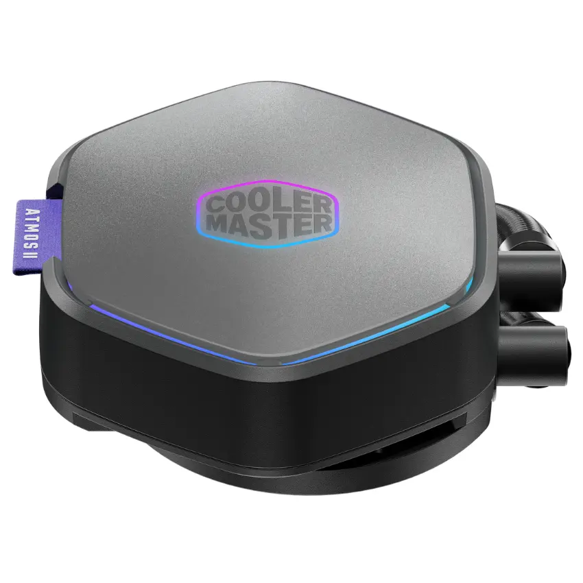 Refrigerador Líquido para CPU Cooler Master MasterLiquid Atmos II 240 ARGB, Water Cooler, Negro