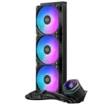 Refrigerador Líquido para CPU Cooler Master MasterLiquid Core Nex 360 ARGB, Water Cooler, Negro