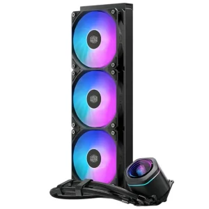 Refrigerador Líquido para CPU Cooler Master MasterLiquid Core Nex 360 ARGB, Water Cooler, Negro