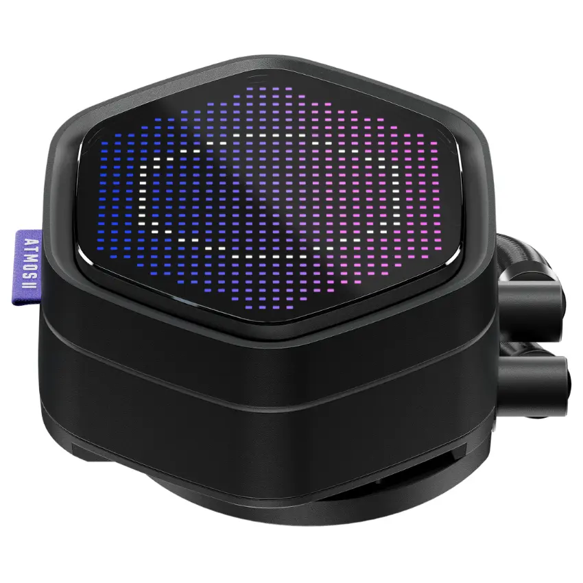 Refrigerador Líquido para CPU Cooler Master MasterLiquid Atmos II 360 Pixel LED, Water Cooler, Negro Refrigerador Líquido para CPU Cooler Master MasterLiquid Atmos II 360 Pixel LED, Water Cooler, Negro