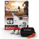 Protectores Auditivos Alpine MotoSafe Tour, Blanco, Con Estuche