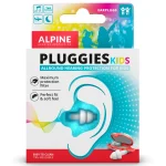 Protectores Auditivos Alpine Pluggies Kids, Gris Claro, Con Estuche