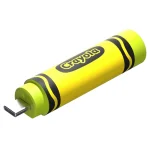 Pendrive SanDisk Crayola, 64GB, USB-C 3.2 Gen 1, Electric Lime, Amarillo