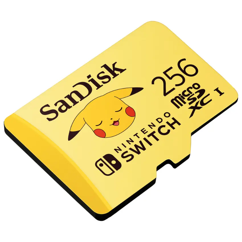 Tarjeta de Memoria microSDXC SanDisk Pokémon 256GB, UHS-I, U3, V30, Clase 10