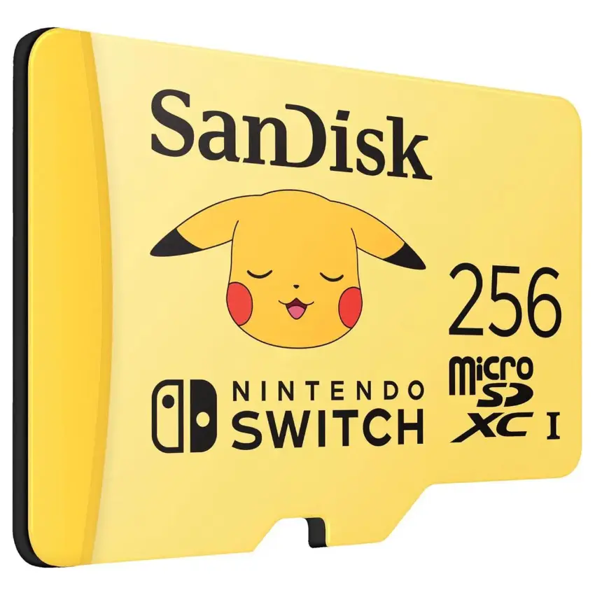 Tarjeta de Memoria microSDXC SanDisk Pokémon 256GB, UHS-I, U3, V30, Clase 10