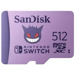 Tarjeta de Memoria microSDXC SanDisk Pokémon 512GB, UHS-I, U3, V30, Clase 10