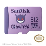 Tarjeta de Memoria microSDXC SanDisk Pokémon 512GB, UHS-I, U3, V30, Clase 10