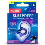 Protectores Auditivos Alpine SleepDeep, Blanco, Con Estuche