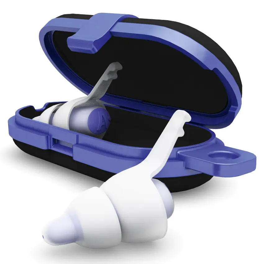 Protectores Auditivos Alpine SleepDeep, Blanco, Con Estuche