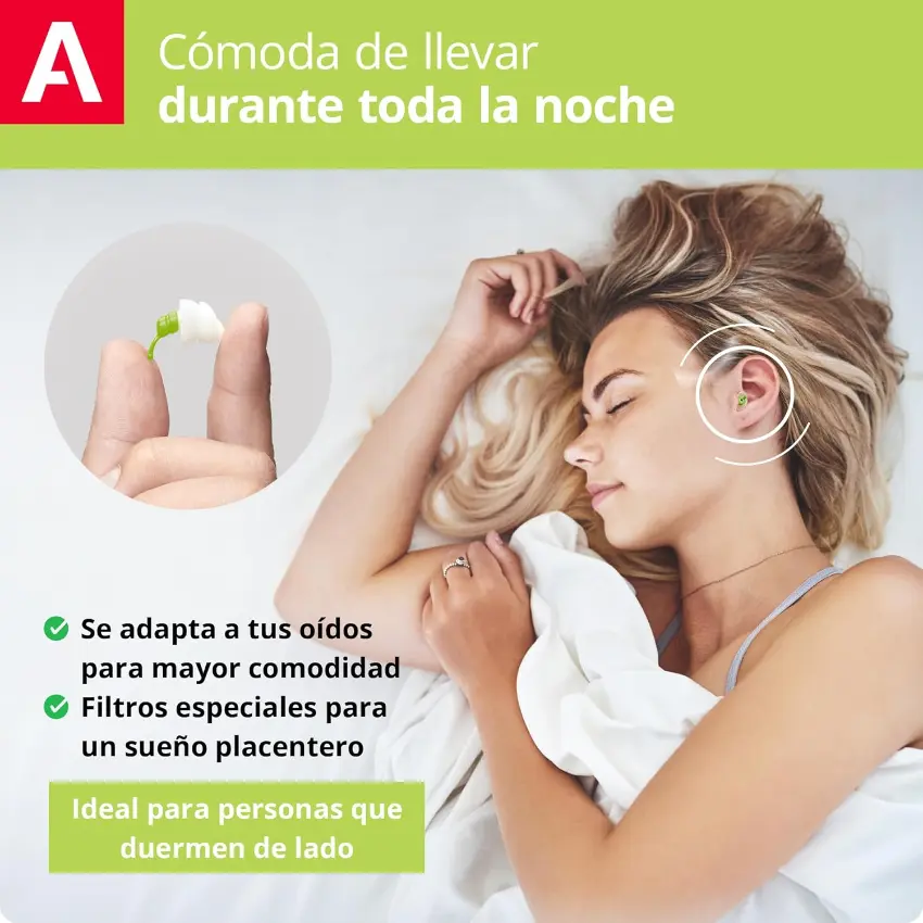 Protectores Auditivos Alpine SleepSoft, Blanco, Con Estuche Protectores Auditivos Alpine SleepSoft, Blanco, Con Estuche