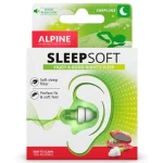 Protectores Auditivos Alpine SleepSoft, Blanco, Con Estuche