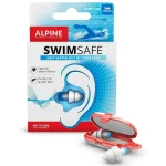 Protectores Auditivos Alpine SwimSafe, Blanco, Con Estuche
