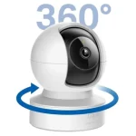 Cámara de Seguridad Wi-Fi TP-Link Tapo C222, 2K, 4 MP, Pan / Tilt, Visión nocturna, Interior