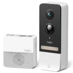 Kit de Timbre con Cámara TP-Link Tapo D230S1, Video 2K 5MP, Batería, Visión Nocturna a Color