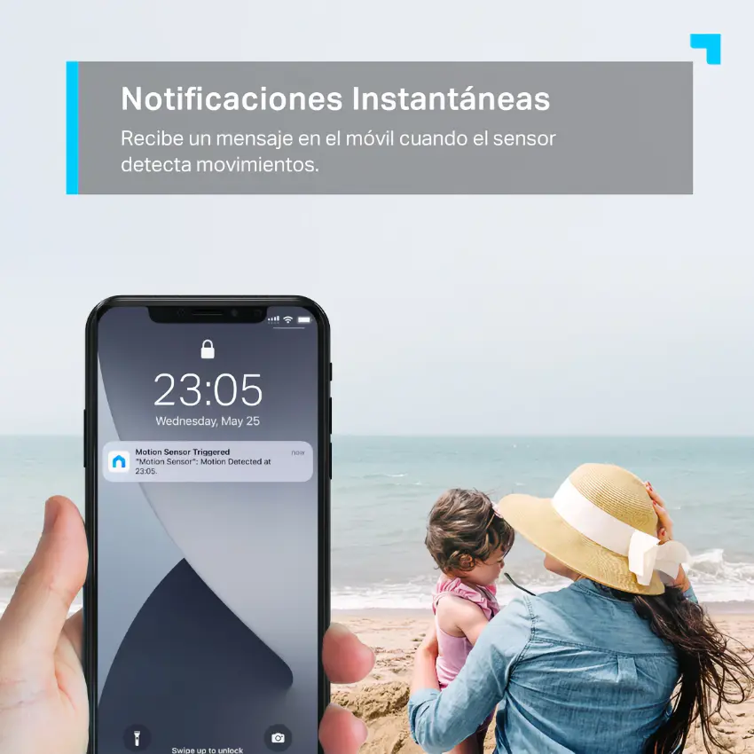 Sensor de Movimiento Inteligente TP-Link Tapo T100 Sensor de Movimiento Inteligente TP-Link Tapo T100