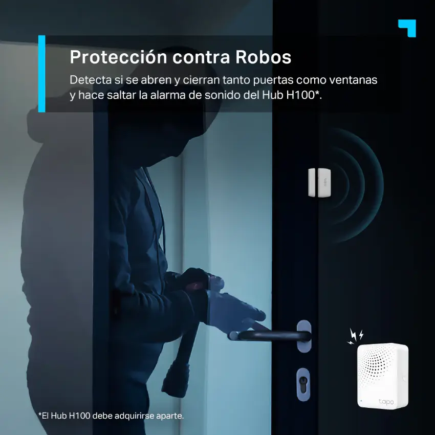 Sensor de Contacto Inteligente TP-Link Tapo T110 Sensor de Contacto Inteligente TP-Link Tapo T110