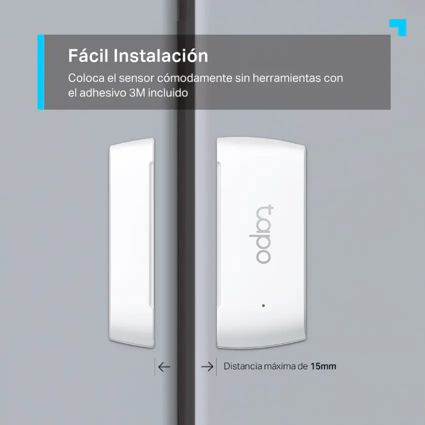 Sensor de Contacto Inteligente TP-Link Tapo T110 Sensor de Contacto Inteligente TP-Link Tapo T110