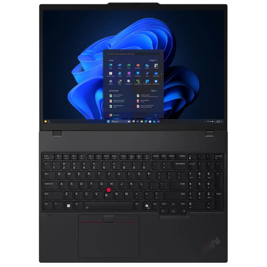 Notebook Lenovo ThinkPad T16 Gen 4, 16", Negro Notebook Lenovo ThinkPad T16 Gen 4, 16", Negro