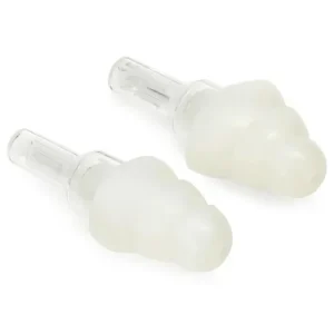 Protectores Auditivos Vic Firth Vic Ear, Blanco, Tamaño Grande, Con Estuche