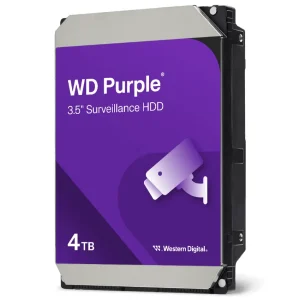 Disco Interno Western Digital Purple 4TB SATA3 5400rpm 128MB Cache 3.5"