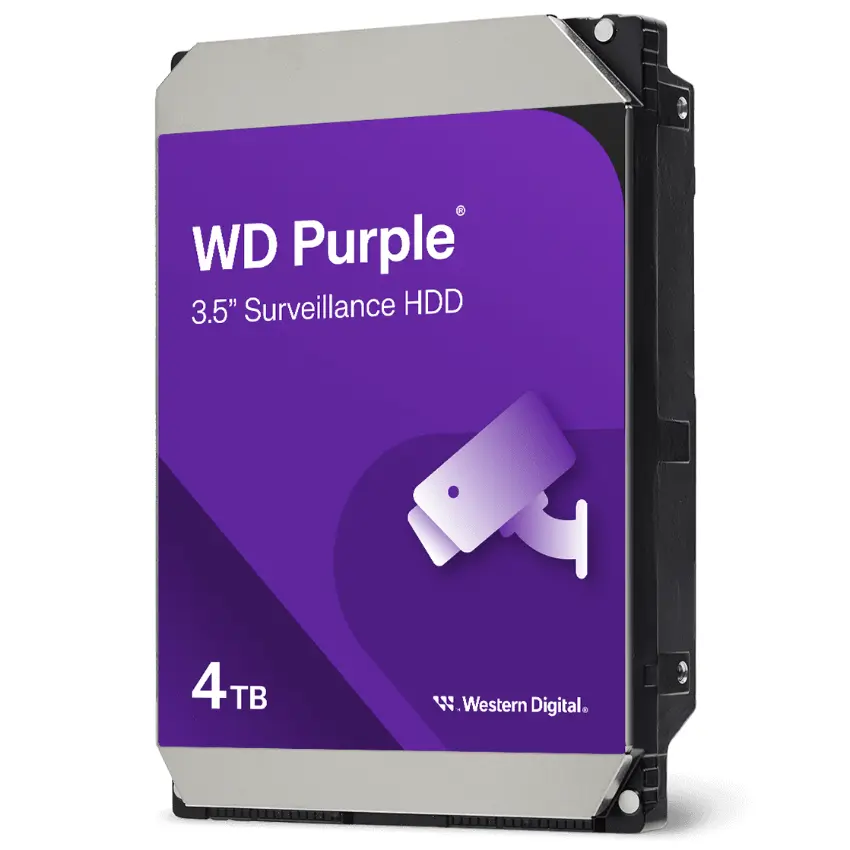 Disco Interno Western Digital Purple 4TB SATA3 5400rpm 128MB Cache 3.5" Disco Interno Western Digital Purple 4TB SATA3 5400rpm 128MB Cache 3.5"