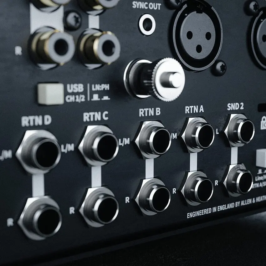 Mezclador de 6 Canales Allen & Heath XONE:96 con Placa de Sonido USB