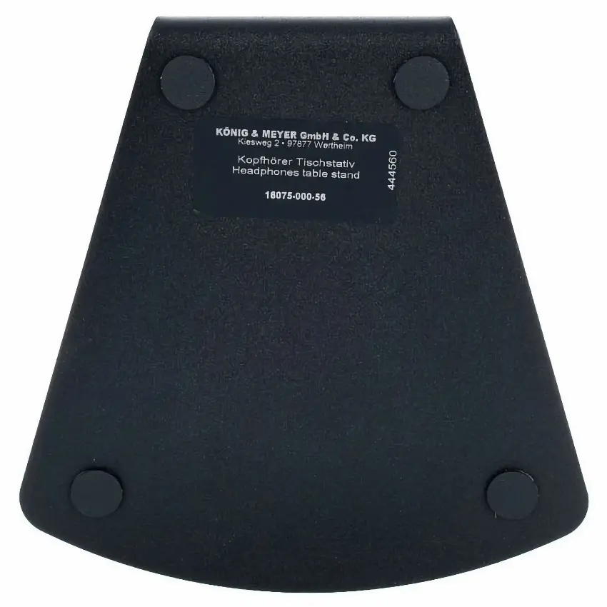 Soporte de Mesa para Auriculares K&M 16075 (Negro)