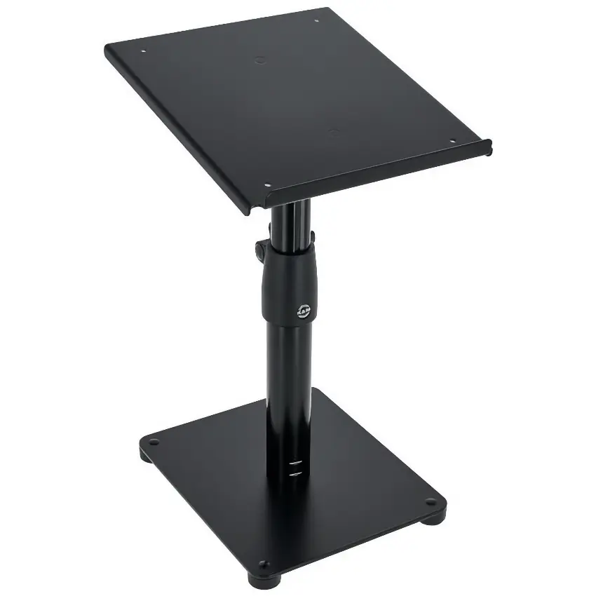 Soporte de Mesa para Monitor de Estudio K&M 26776, Inclinable, Altura Ajustable