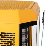 Gabinete Thermaltake The Tower 600, ATX, Sin Fuente, 3 Vidrios Templados, 2 Fan 14 cm, Bumblebee, Amarillo
