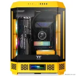 Gabinete Thermaltake The Tower 600, ATX, Sin Fuente, 3 Vidrios Templados, 2 Fan 14 cm, Bumblebee, Amarillo