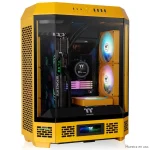 Gabinete Thermaltake The Tower 600, ATX, Sin Fuente, 3 Vidrios Templados, 2 Fan 14 cm, Bumblebee, Amarillo