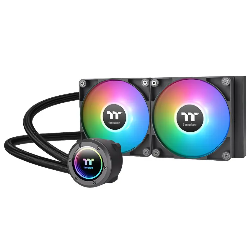 Refrigerador Líquido para CPU Thermaltake TH240 V2 ARGB, Water Cooler, Negro
