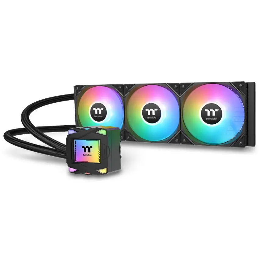 Refrigerador Líquido para CPU Thermaltake LA360 ARGB Sync, Water Cooler, Negro