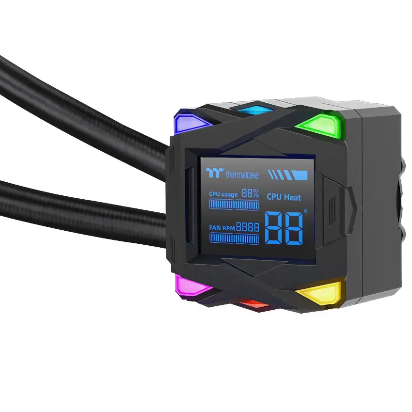 Refrigerador Líquido para CPU Thermaltake LA240-S ARGB Sync, Water Cooler, Negro