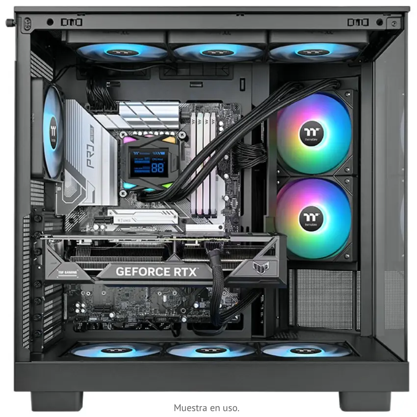 Refrigerador Líquido para CPU Thermaltake LA240-S ARGB Sync, Water Cooler, Negro