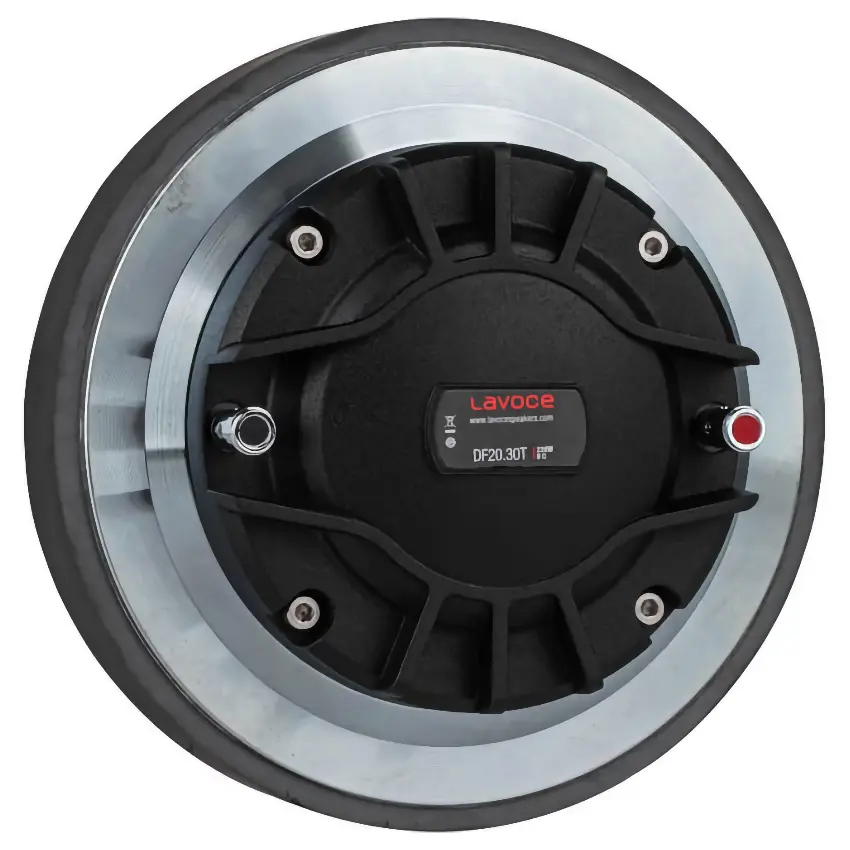 Driver de Compresión Lavoce DF20.30T de 2", 110 W, 107.5 dB, 8 ohms, Bolt-On