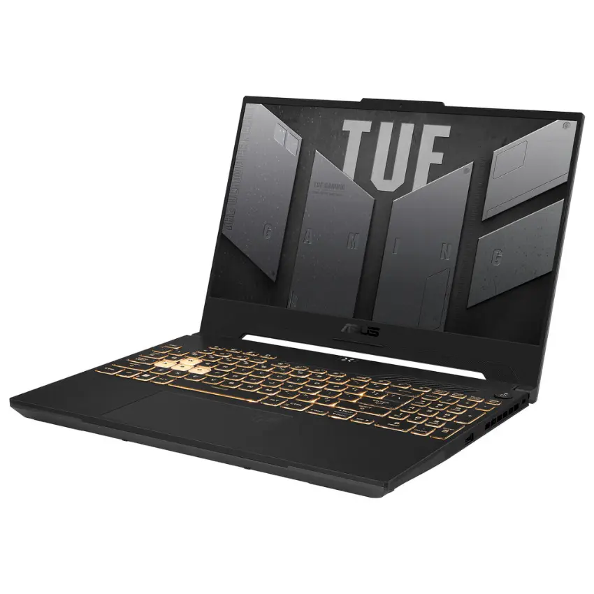 Notebook ASUS TUF Gaming F15, 15.6", Core i7-13620H, 16GB RAM, 1TB M.2 NVMe SSD, GeForce RTX 4060, Thunderbolt 4, USB-C, Mecha Gray, Gris Oscuro, FreeDOS