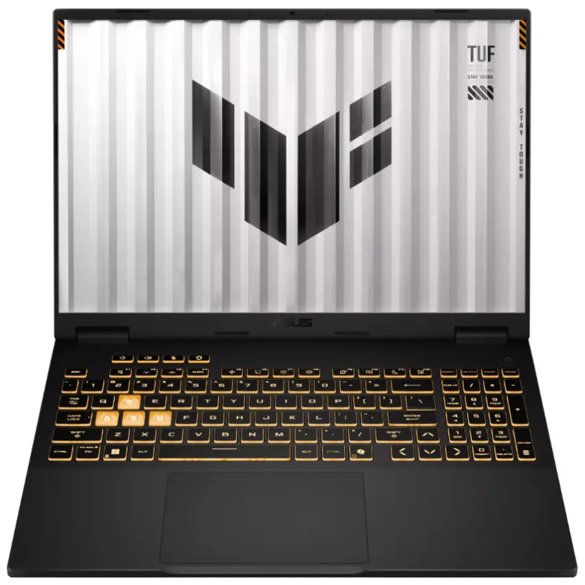 Notebook ASUS TUF Gaming F16, 16", Core i5-13450HX, 16GB RAM, 512GB M.2 NVMe SSD, GeForce RTX 5050, Thunderbolt 4, USB-C, Jaeger Gray, Gris Oscuro, FreeDOS