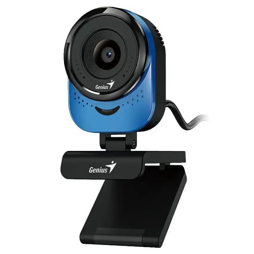 Cámara Web Genius FaceCam 1000X Q, Azul