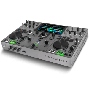 Controlador Recargable Denon DJ Prime GO+ Todo en Uno con Pantalla Táctil de 7"