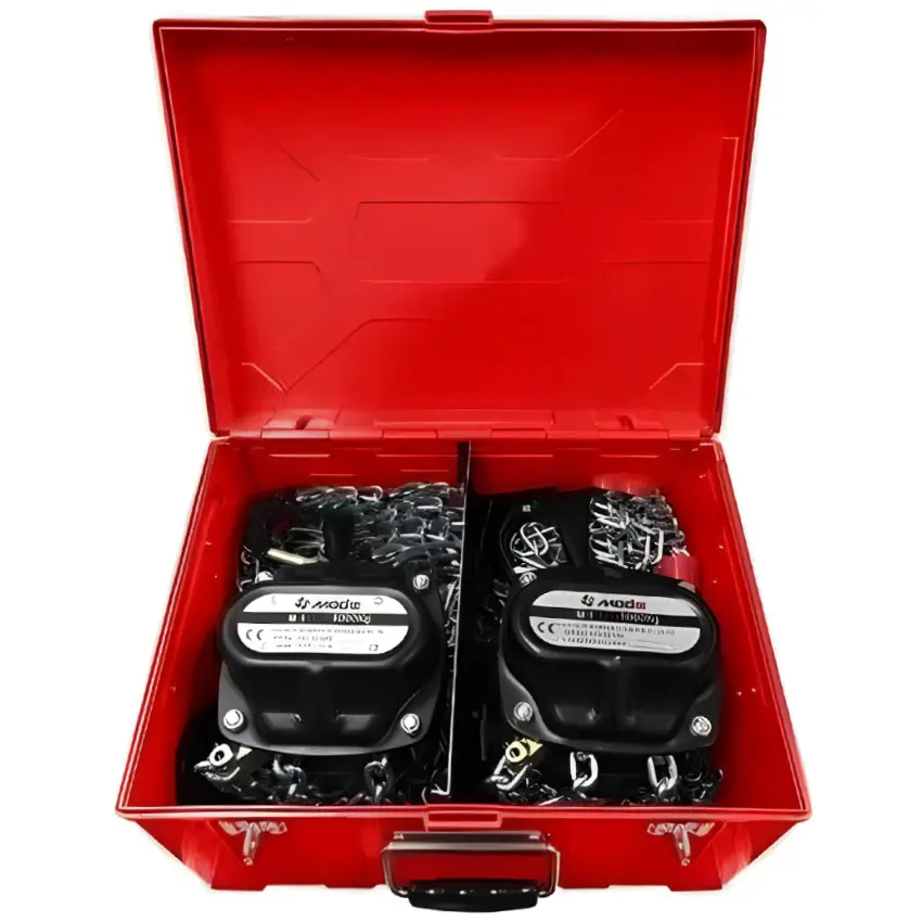 Par de Aparejos Manuales Mode M1, Bolsa profesional, Caja de transporte