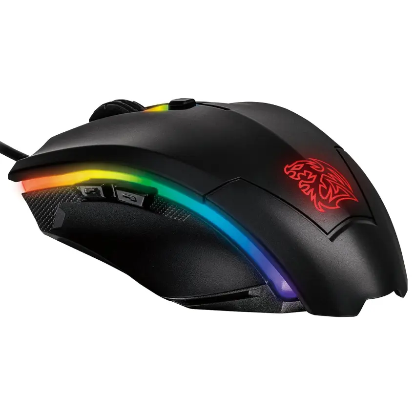 Combo de Mouse y Mousepad Thermaltake Tt eSPORTS Talon Elite RGB