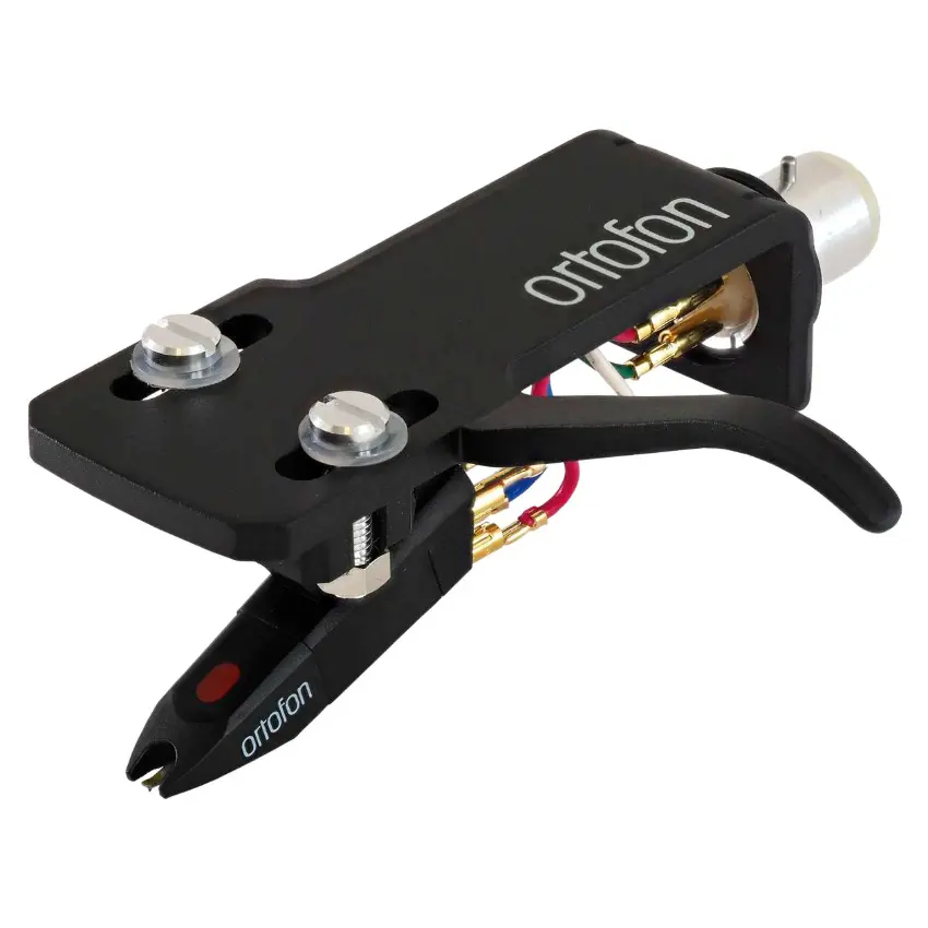 Cápsula con Púa Ortofon OM Pro S Montada en Cabezal SH-4 Negro