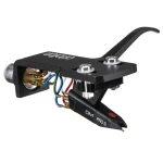 Cápsula con Púa Ortofon OM Pro S Montada en Cabezal SH-4 Negro