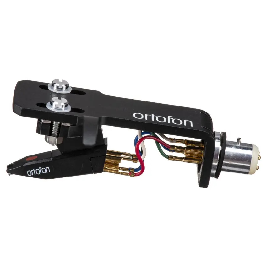 Cápsula con Púa Ortofon OM Pro S Montada en Cabezal SH-4 Negro