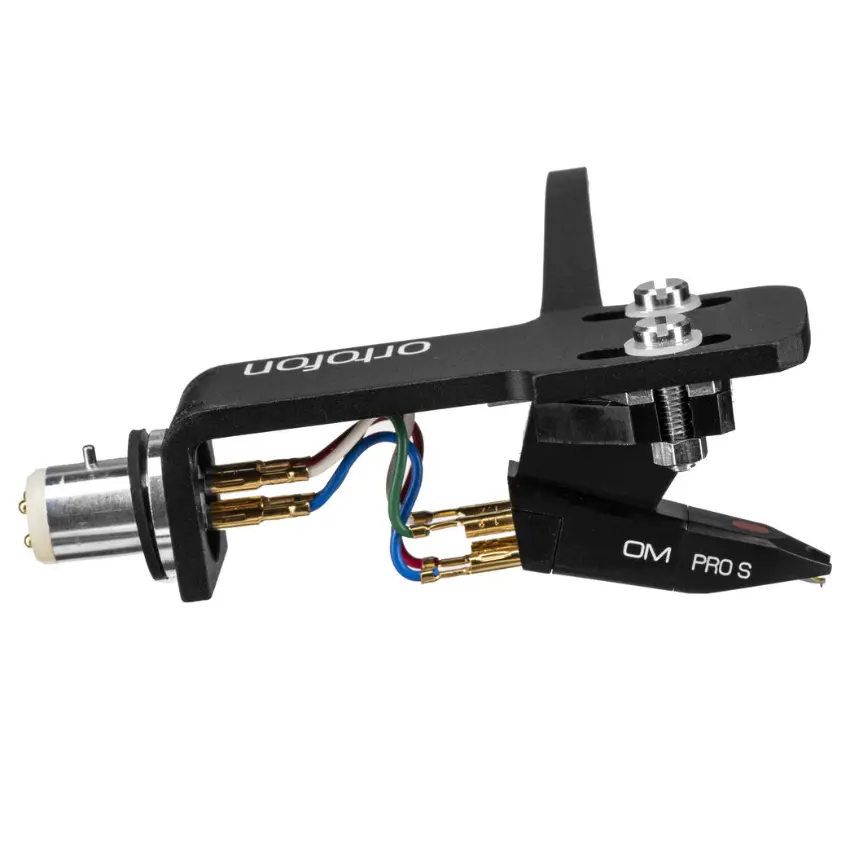 Cápsula con Púa Ortofon OM Pro S Montada en Cabezal SH-4 Negro