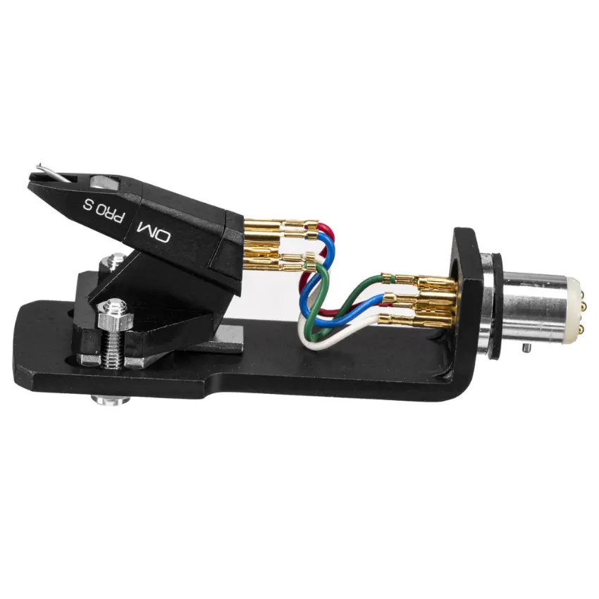 Cápsula con Púa Ortofon OM Pro S Montada en Cabezal SH-4 Negro