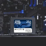 Disco SSD Patriot P220 256GB, 3D NAND, SATA3, 2.5"